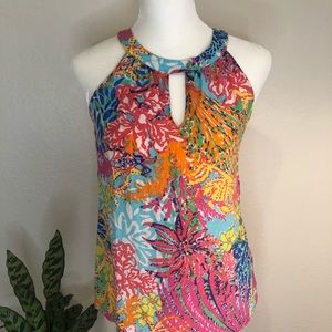 Lilly Pulitzer 100% silk blouse